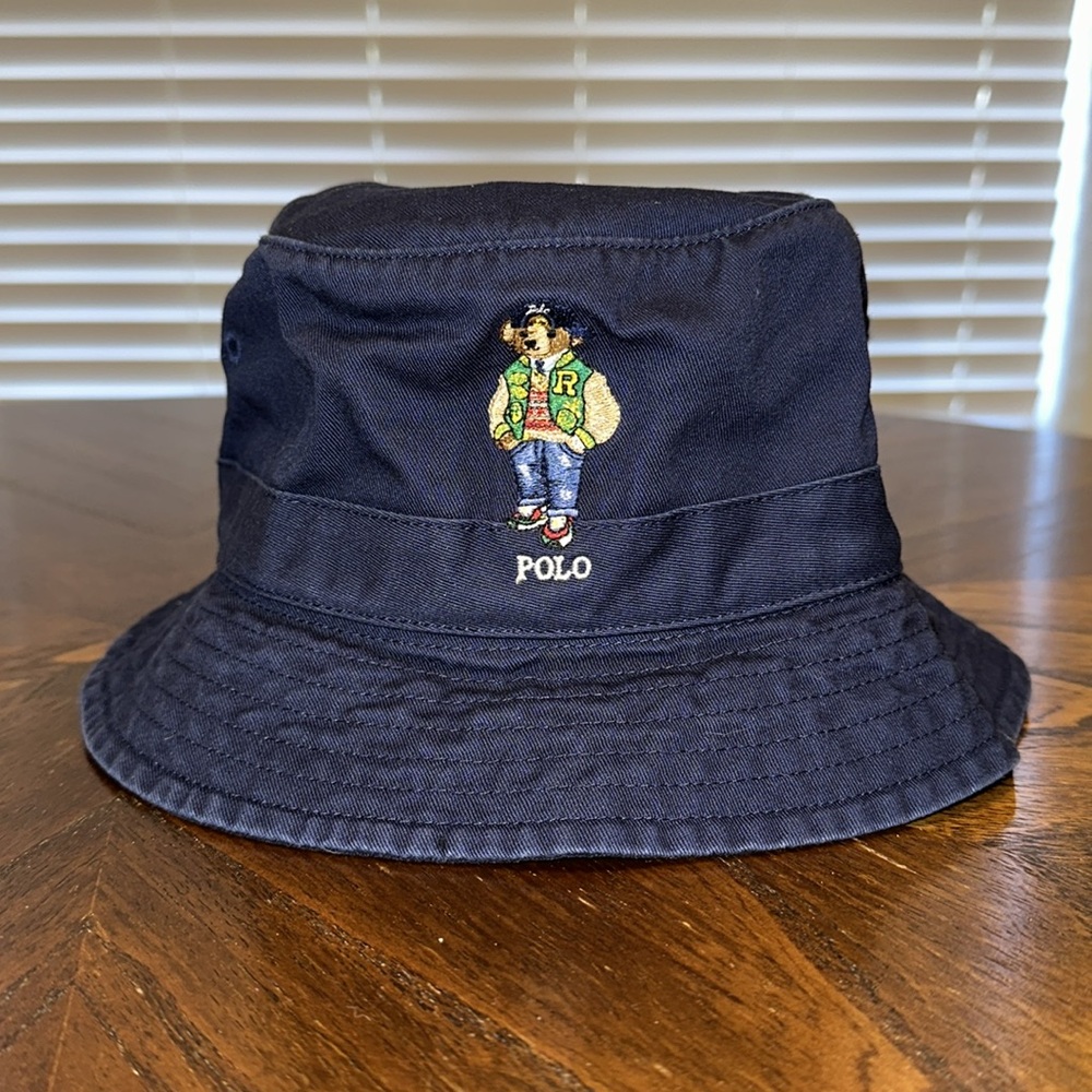 NEW! Polo Ralph Lauren Polo Bear Bucket Hat